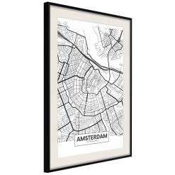 City Map: Amsterdam 24 City Map: Amsterdam -Woonmeubelwinkel MNL POSTERprp0554s br MP 9