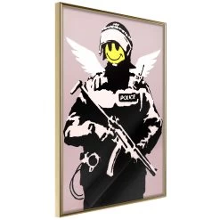 Banksy: Flying Copper -Woonmeubelwinkel MNL POSTERprp0984s br MP 11
