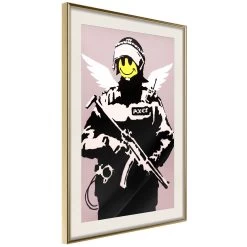 Banksy: Flying Copper -Woonmeubelwinkel MNL POSTERprp0984s br MP 13