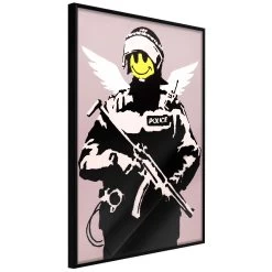 Banksy: Flying Copper -Woonmeubelwinkel MNL POSTERprp0984s br MP 7