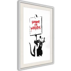 Banksy: Because I’m Worthless -Woonmeubelwinkel MNL POSTERprp0985s br MP 5