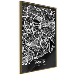 City Map: Porto (Dark) -Woonmeubelwinkel MNL POSTERprp1286s br MP 11