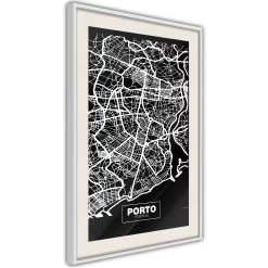 City Map: Porto (Dark) -Woonmeubelwinkel MNL POSTERprp1286s br MP 5