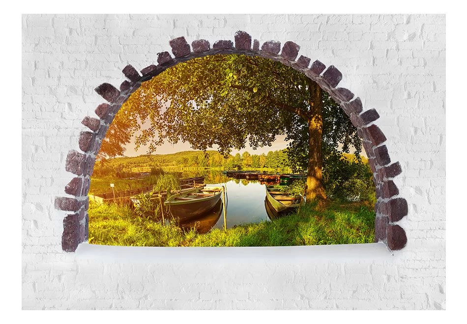 Fotobehang - Summer Lake 4 Fotobehang - Summer Lake - Afbeelding 2