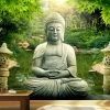 Zelfklevend Fotobehang - Buddha's Garden -Woonmeubelwinkel MNL SNEW010226sam MP 1