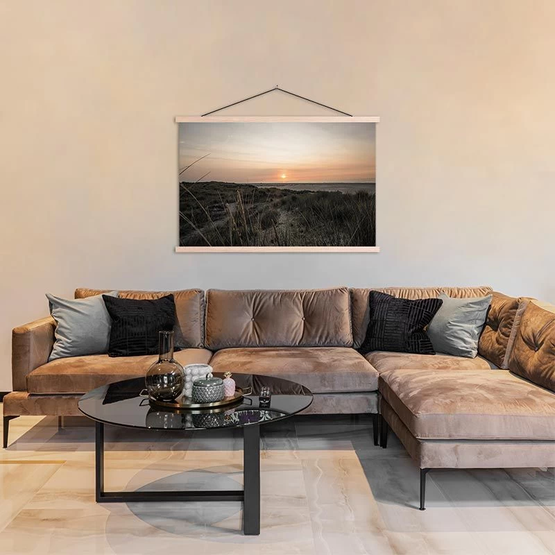 Wanddoek Autumn Beach 4 Wanddoek Autumn Beach - Afbeelding 2