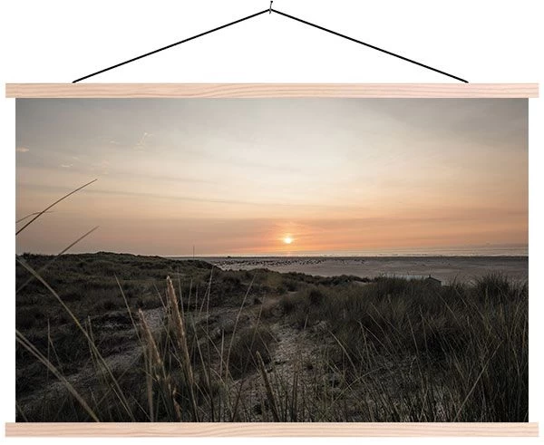 Wanddoek Autumn Beach 3 Wanddoek Autumn Beach