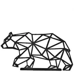 Ijsbeer Op Standaard (geometrisch)