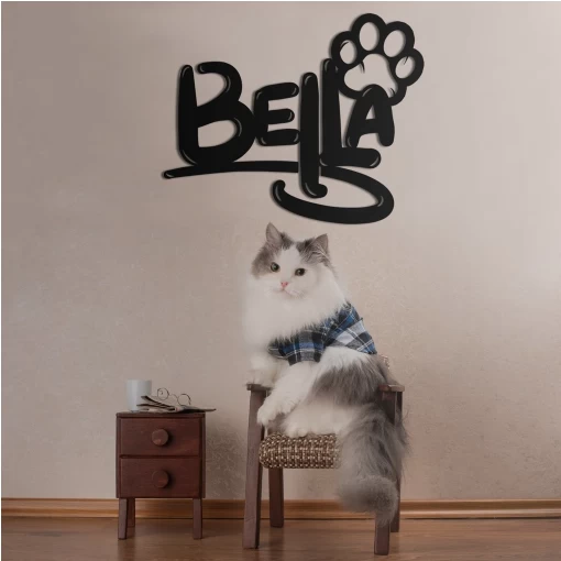 Metalen Eigen Naambordje Voor Jouw Kat 3 Metalen Eigen Naambordje Voor Jouw Kat