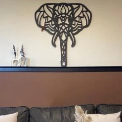 Geometrische Dieren Boho Olifant