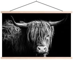 Wanddoek Boris Canvas