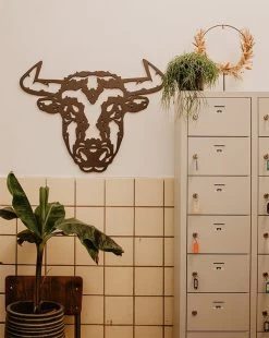 Geometrische Sierlijke Bull -Woonmeubelwinkel bull2