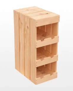 Wijnrek 3x2 Flessen -Woonmeubelwinkel cca037f44144890ac3212ab35232cc432be24404a0bf532878a9025872861dba