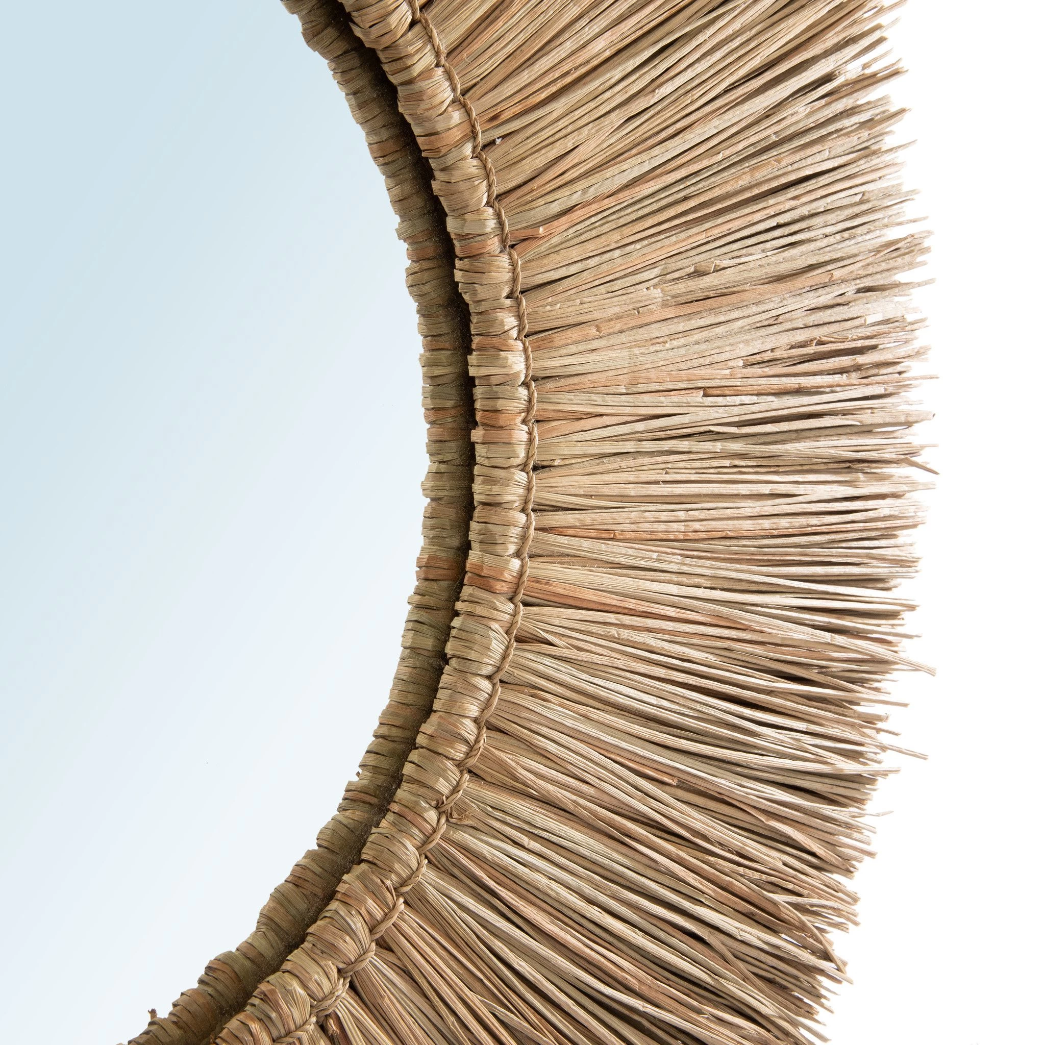 De Alang Alang Spiegel - Naturel - M 6 De Alang Alang Spiegel - Naturel - M - Afbeelding 4