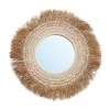 De Raffia Cowrie Spiegel - Naturel Wit 1 De Raffia Cowrie Spiegel - Naturel Wit -Woonmeubelwinkel de kisten koning 107823 1