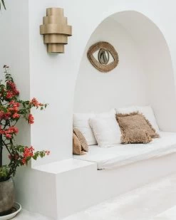 De Raffia Eye Spiegel - Naturel - M 12 De Raffia Eye Spiegel - Naturel - M -Woonmeubelwinkel de kisten koning 107828 3