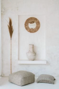 De Palm Tree Spiegel - Naturel - M -Woonmeubelwinkel de kisten koning 107840 4