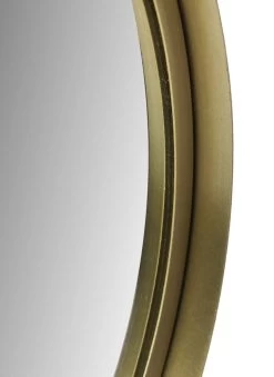 Wandspiegel Fletcher Rond - ø40 - Antique Gold - Metaal/glas -Woonmeubelwinkel de kisten koning 107851 3