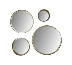 Wandspiegel Fletcher Rond - ø20 - Antique Gold - Metaal/glas -Woonmeubelwinkel de kisten koning 107859 4