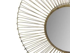 Wandspiegel Tarifa - ø90 - Ijzer - Goud -Woonmeubelwinkel de kisten koning 107876 3