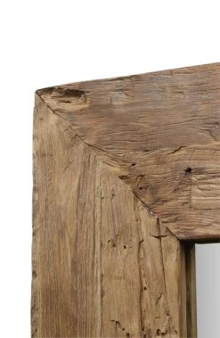 Wandspiegel Rustiek - 140x90 Cm - Drijfhout Teak 8 Wandspiegel Rustiek - 140x90 Cm - Drijfhout Teak -Woonmeubelwinkel de kisten koning 107878 3