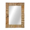 Wandspiegel - 60x80 Cm - Naturel - Teak
