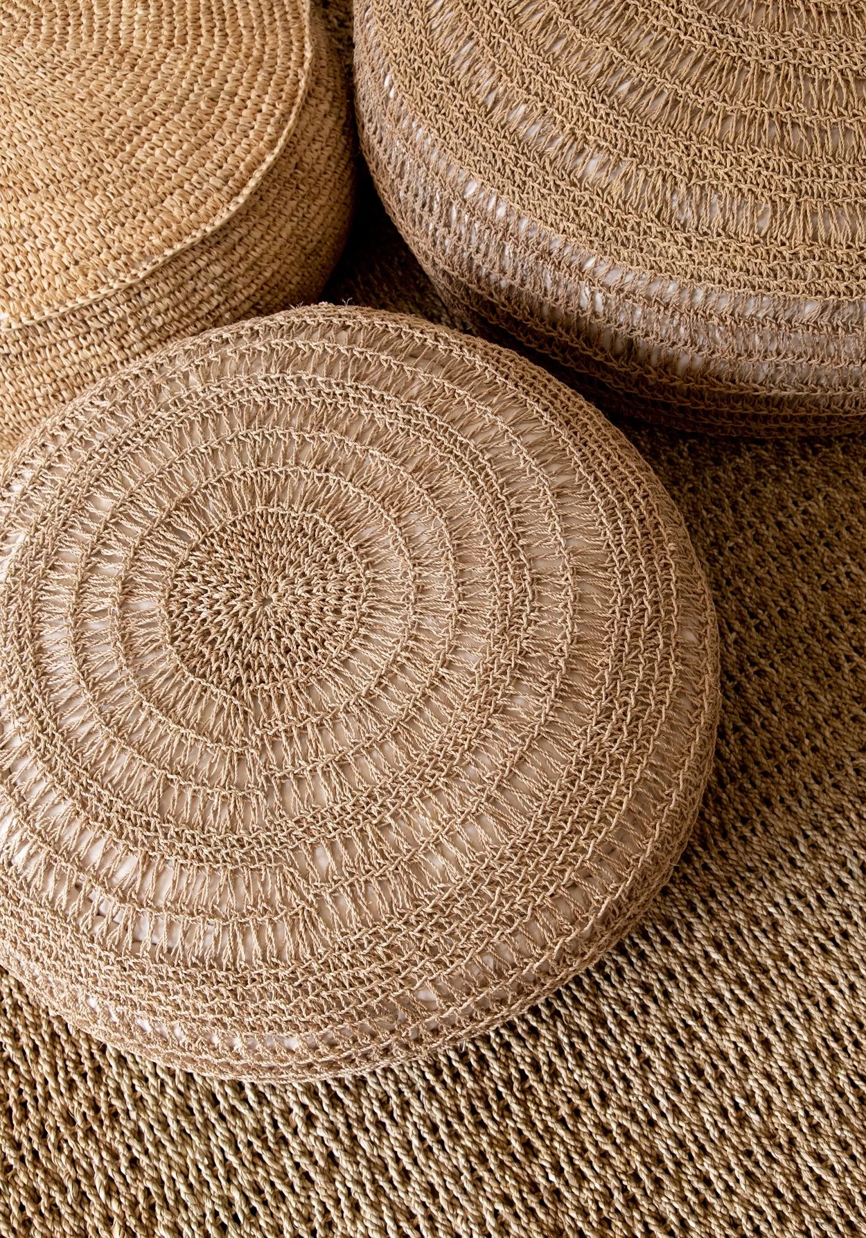 Het Raffia Fringed Tapijt - Naturel - 180x240 7 Het Raffia Fringed Tapijt - Naturel - 180x240 - Afbeelding 5