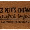 Deurmat PETITS-ENFANTS NAT BL 1 Deurmat PETITS-ENFANTS NAT BL -Woonmeubelwinkel de kisten koning 107909 1