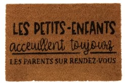 Deurmat PETITS-ENFANTS NAT BL