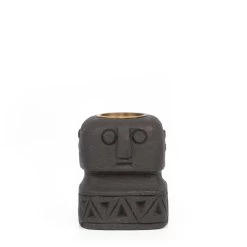 Het Sumba Beeld #26 Kaarshouder - Zwart