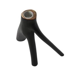 De Triple Twig Kaarshouder - Zwart -Woonmeubelwinkel de kisten koning 107931 4