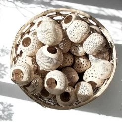 De Coconut Spot Kaarshouder - Naturel -Woonmeubelwinkel de kisten koning 107932 8