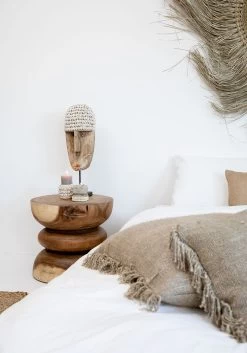 De Cowrie Macramé Kaarshouder - Naturel - S -Woonmeubelwinkel de kisten koning 107935 3