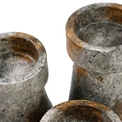 De Gypsy Kaarsenhouder - Antiek Grijs - M -Woonmeubelwinkel de kisten koning 107936 5