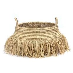 De Raffia Deluxe Manden - Naturel - Set Van 2 -Woonmeubelwinkel de kisten koning 108546 3