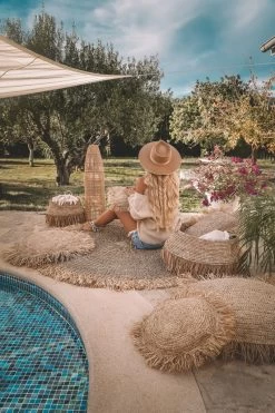 De Raffia Deluxe Manden - Naturel - Set Van 2 -Woonmeubelwinkel de kisten koning 108546 6