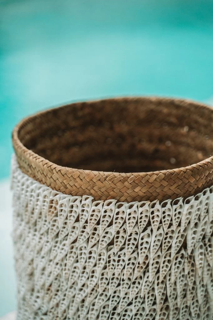 De Pandan Mand #2 - Naturel Wit 5 De Pandan Mand #2 - Naturel Wit - Afbeelding 3