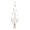 De Macrame Planthanger - Wit - L 1 De Macrame Planthanger - Wit - L -Woonmeubelwinkel de kisten koning 108558 1