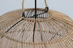 Hanglamp Rotan - Naturel - Rotan/Metaal - ø55 Cm -Woonmeubelwinkel de kisten koning 108568 3