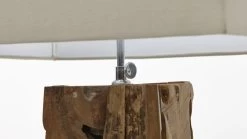Vloerlamp Nature (zonder Kap) - Vierkant - Teak -Woonmeubelwinkel de kisten koning 108585 3