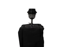 Tafellamp Nature Vierkant - Zwart - Teak - 25x25x50 Cm -Woonmeubelwinkel de kisten koning 108586 3