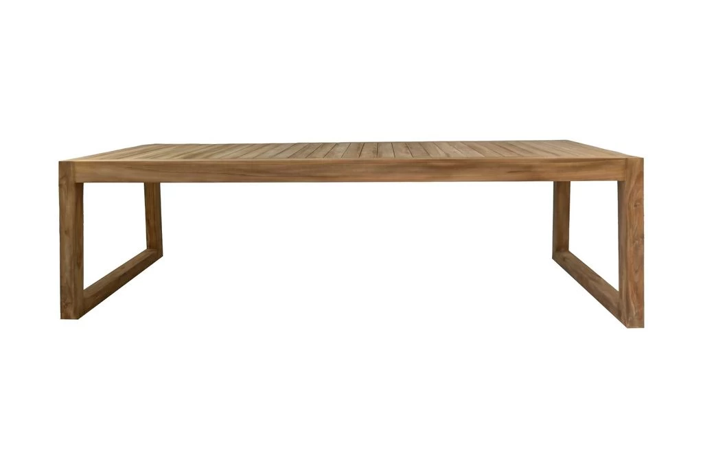 Tuintafel New Aruba - Naturel - Teak - 260x100x76 Cm 4 Tuintafel New Aruba - Naturel - Teak - 260x100x76 Cm - Afbeelding 2