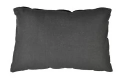 Sierkussen - Zwart - Velvet/katoen - 35x55 Cm -Woonmeubelwinkel de kisten koning 108638 2