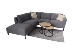 Sierkussen - Naturel/grijs - Katoen - 45x45 Cm -Woonmeubelwinkel de kisten koning 108660 3