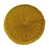 Sierkussen - Mosterdgeel - Velvet - 40x40 Cm -Woonmeubelwinkel de kisten koning 108671 1
