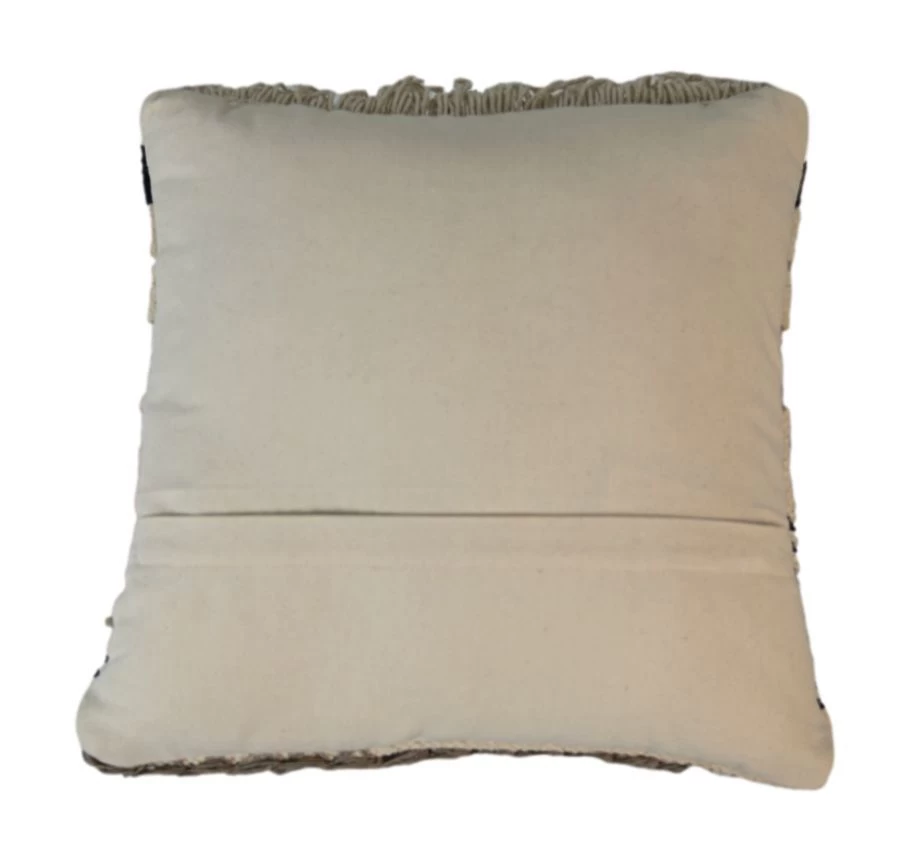 Sierkussen - Naturel/zwart - Katoen - 45x45 Cm 4 Sierkussen - Naturel/zwart - Katoen - 45x45 Cm - Afbeelding 2