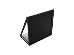 Wandplank Verona- Zwart - Mangohout/metaal - 30x20x30 Cm -Woonmeubelwinkel de kisten koning 108778 5