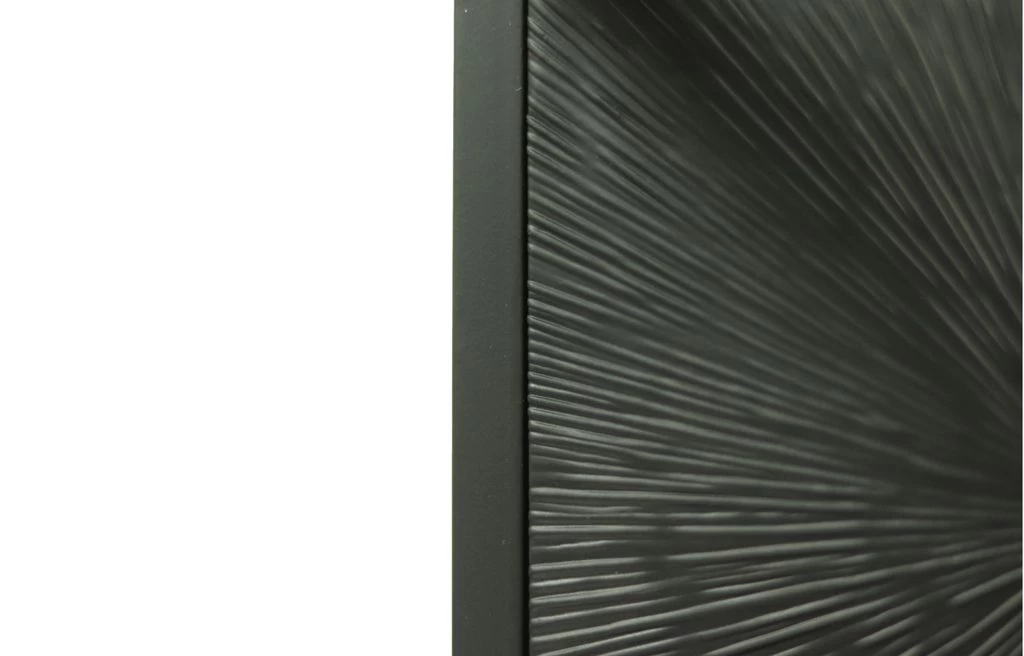 Wandbox Fletcher- Zwart - Ijzer/Aluminium/Mangohout - 25x18x25 Cm 5 Wandbox Fletcher- Zwart - Ijzer/Aluminium/Mangohout - 25x18x25 Cm - Afbeelding 3