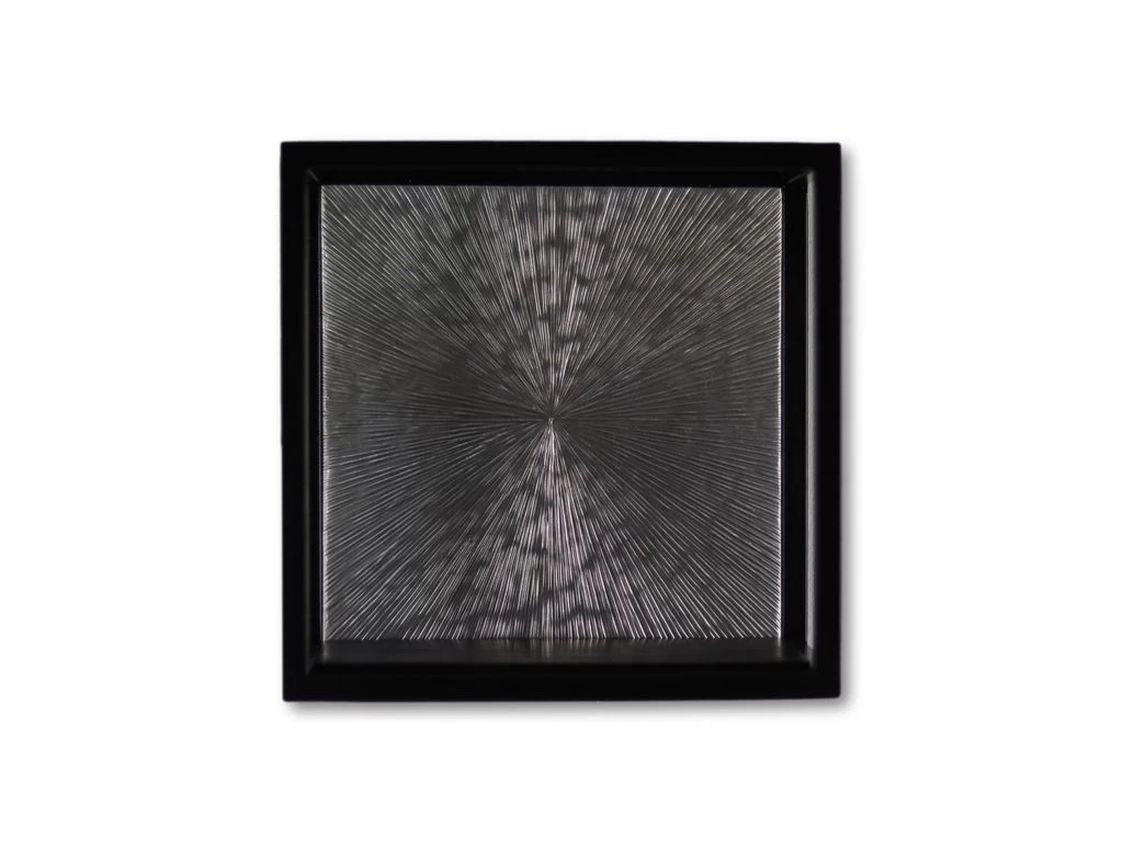 Wandbox Fletcher - Zilver/zwart - Ijzer/Aluminium/Mangohout - 25x18x25 Cm 3 Wandbox Fletcher - Zilver/zwart - Ijzer/Aluminium/Mangohout - 25x18x25 Cm