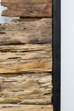 Wandspiegel - Teak - 80x80 Cm -Woonmeubelwinkel de kisten koning 108812 3